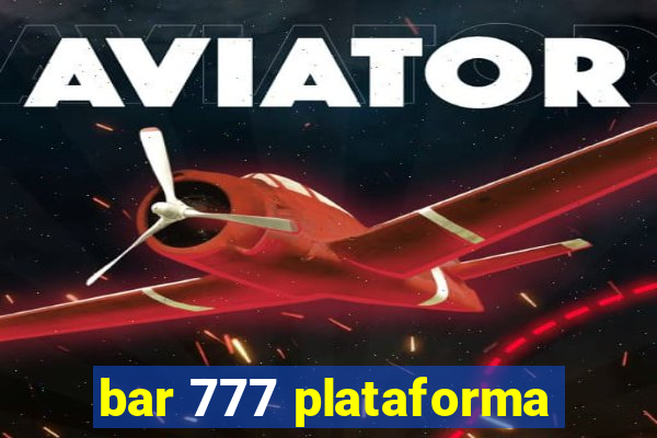 bar 777 plataforma